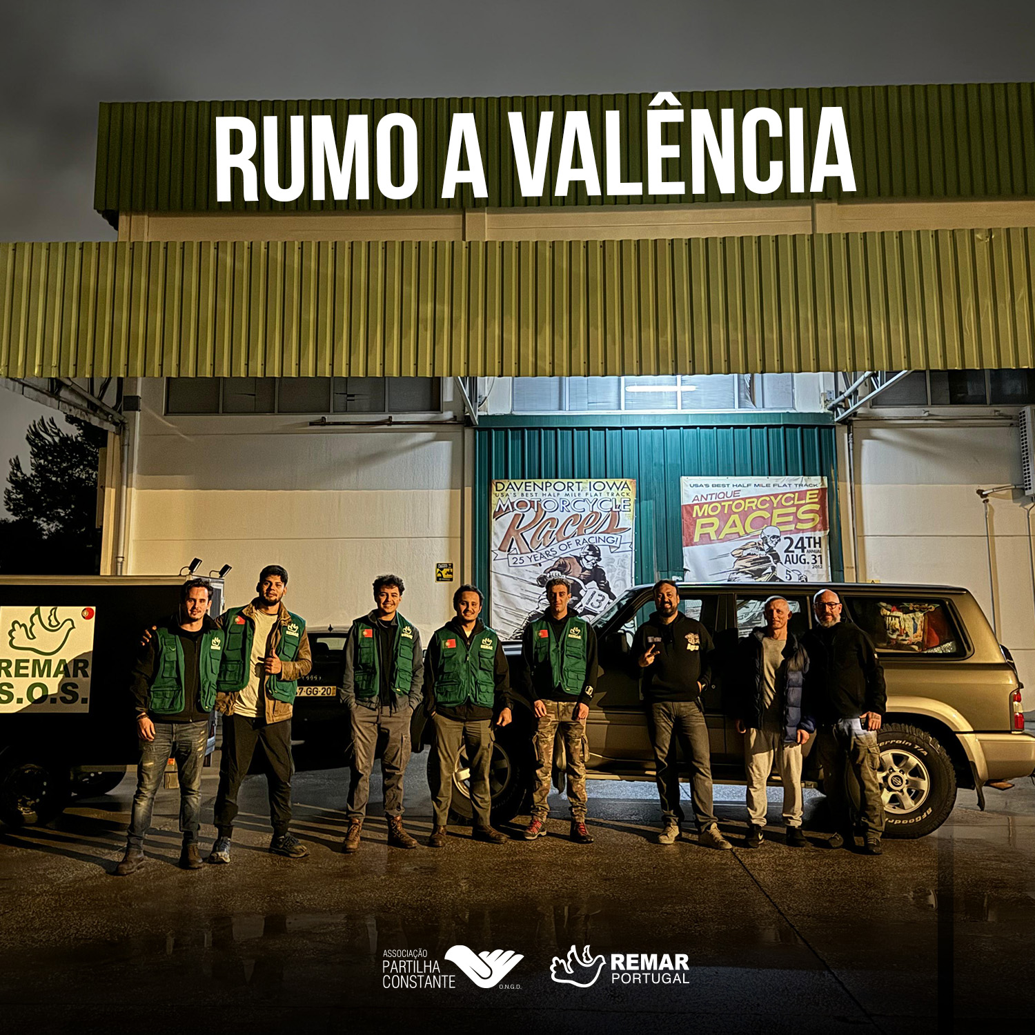 Voluntários da Remar Portugal, Partilha constante e Art On Wheels – Levam Ajuda às Vítimas das Cheias em Valência